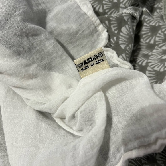 Zen Ethic French Designed Made in India Robe Bohème Raj Pompom Parvati Dress - Picture 6 of 11